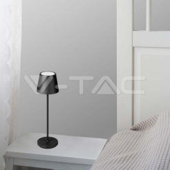 Led 2w Настолна Лампа 4400ma 3000k Ip54 Черен-Sku:7652 VTAC-7652