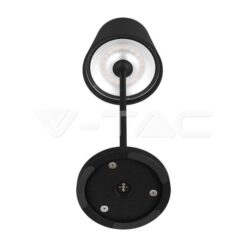 Led 2w Настолна Лампа 4400ma 3000k Ip54 Черен-Sku:7652 VTAC-7652