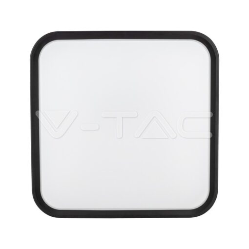 36w Плафон Мик.Сензор 4000k Квад.Черен Ip44 - Image 3
