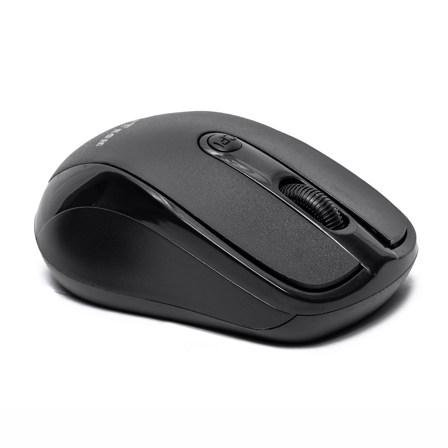Мишка DeTech D7, Безжична, USB, Черен - 776