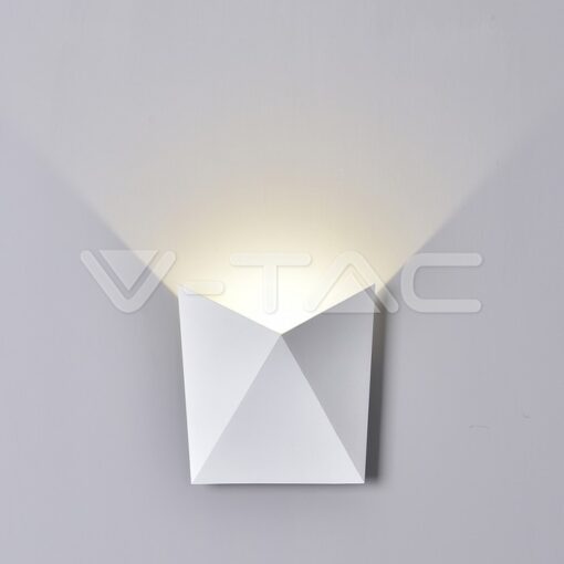 5w Led Стенна Лампа 4000k Ip65 Бяла 1 Посока - Image 9
