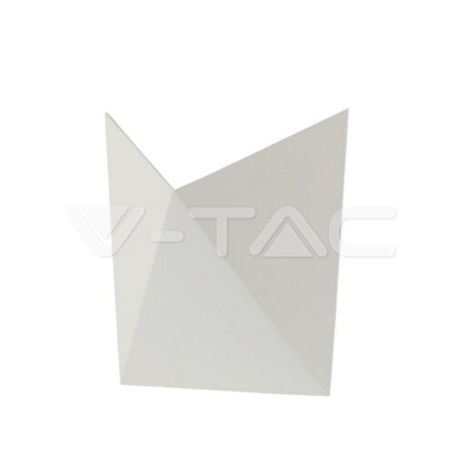 5w Led Стенна Лампа 4000k Ip65 Бяла 1 Посока