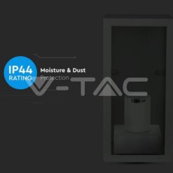 Стенна Лампа 1хe27 Черна Прозрачна - 8517 VTAC-8517