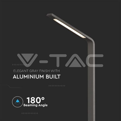 7w Led Наземна Градинска Ip54 Сива 4000k - Image 4
