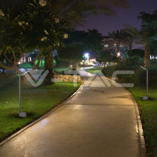 7w Led Наземна Градинска Ip54 Сива 4000k - Image 7