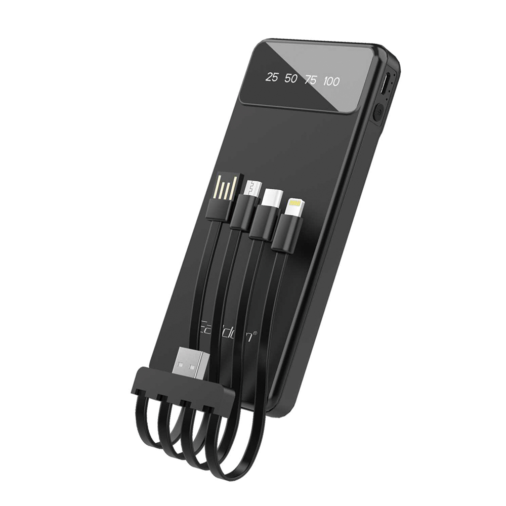 Преносима батерия Earldom ET-PB46. 10000mAh, Черен - 87060 D-87060 5 Преносима батерия Earldom ET-PB46. 10000mAh, Черен - 87060 - Image 3