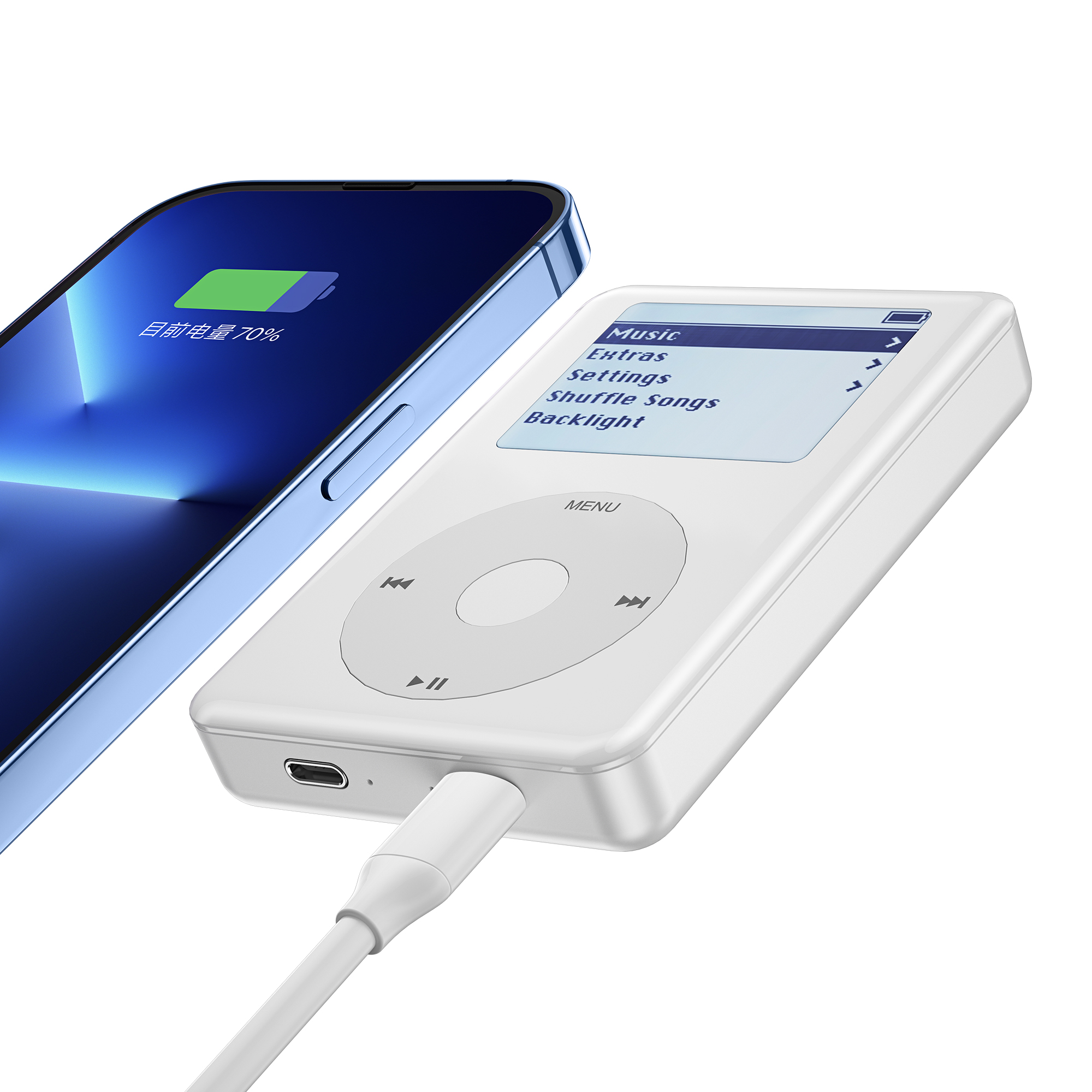 Преносима батерия WiWu Power Pod 01, 10000mAh, 20W, Qi, MagSafe, Бял - 87081 D-87081 6 Преносима батерия WiWu Power Pod 01, 10000mAh, 20W, Qi, MagSafe, Бял - 87081 - Image 4