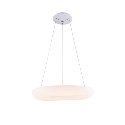 LED ОСВЕТИТЕЛНО ТЯЛО ВИСЯЩО 38W EPISTAR2835 3000K БЯЛО