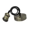 РЕТРО ПЕНДЕЛ LIGHT HOLDER 1M E27 БРОНЗОВ OP-9046
