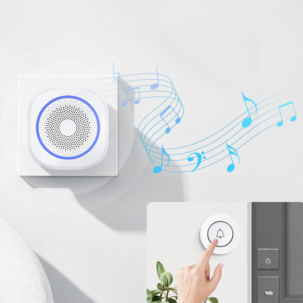 Смарт алармена система No brand PST-H3, 5в1, Wi-Fi, Tuya Smart, Бял - 91011 D-91011 6 Смарт алармена система No brand PST-H3, 5в1, Wi-Fi, Tuya Smart, Бял - 91011 - Image 4
