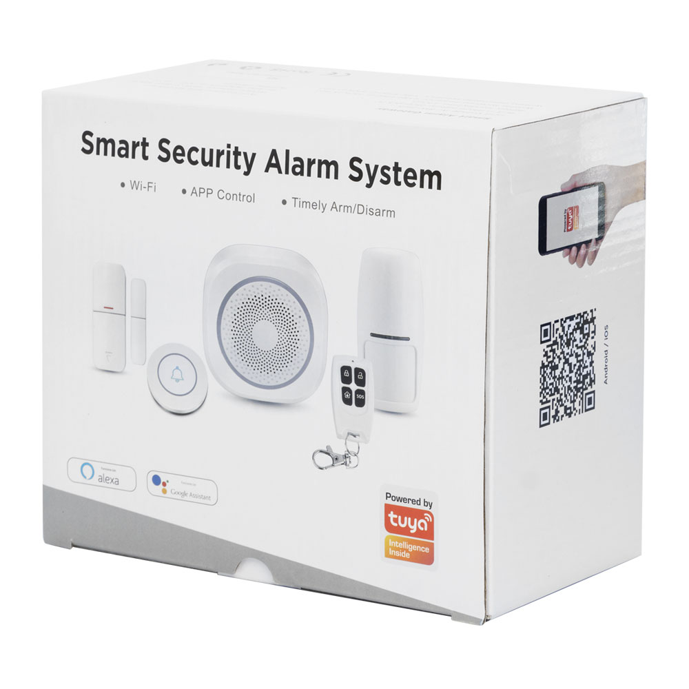 Смарт алармена система No brand PST-H3, 5в1, Wi-Fi, Tuya Smart, Бял - 91011 D-91011 7 Смарт алармена система No brand PST-H3, 5в1, Wi-Fi, Tuya Smart, Бял - 91011 - Image 5