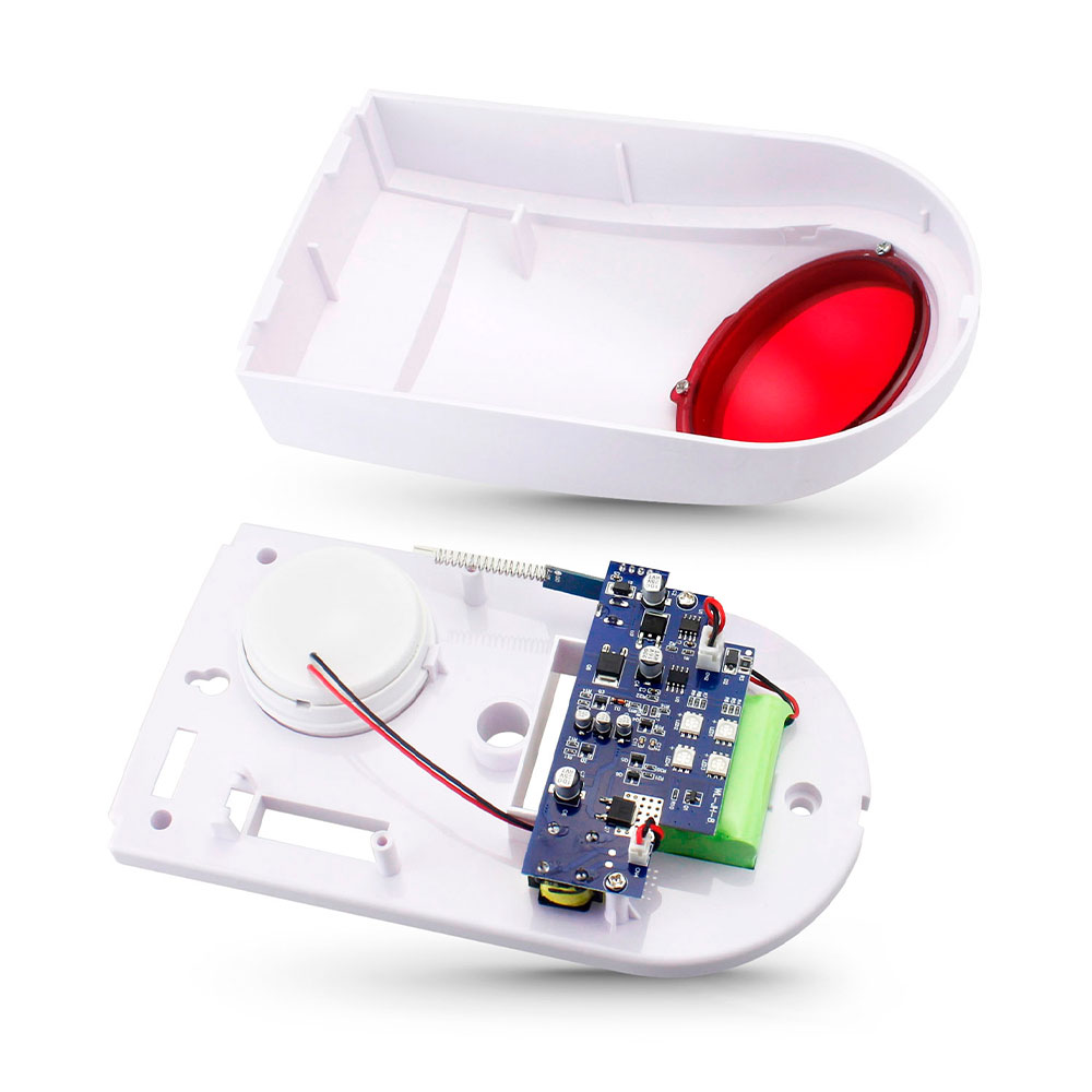 Смарт сирена No brand PST-TS106, Външен монтаж, Wi-Fi, Tuya Smart, Бял - 91012 D-91012 6 Смарт сирена No brand PST-TS106, Външен монтаж, Wi-Fi, Tuya Smart, Бял - 91012 - Image 5