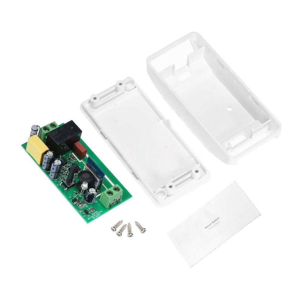 Смарт превключвател No brand PST-WF-S1, 1 канал, 220V, 10A, Wi-Fi, Tuya Smart, Бял - 91019 D-91019 6 Смарт превключвател No brand PST-WF-S1, 1 канал, 220V, 10A, Wi-Fi, Tuya Smart, Бял - 91019 - Image 5