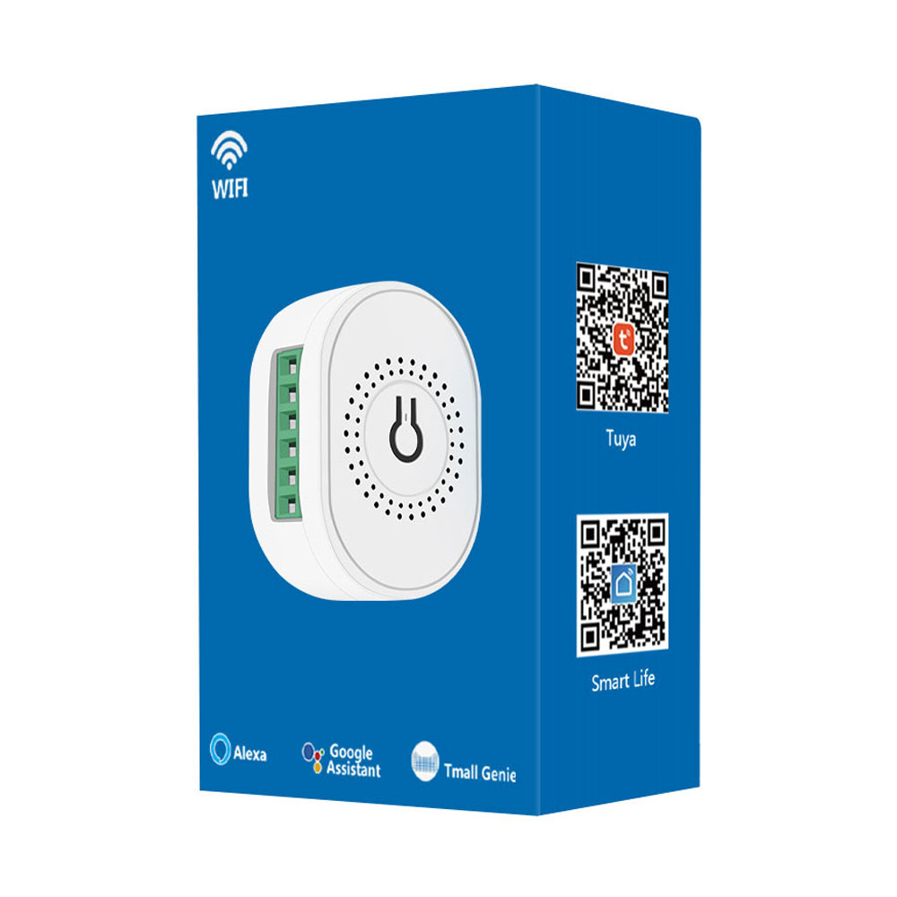 Смарт превключвател No brand PST-TMW02, 2 канала, 220V, 16A, Wi-Fi, Tuya Smart, Бял - 91022 D-91022 8 Смарт превключвател No brand PST-TMW02, 2 канала, 220V, 16A, Wi-Fi, Tuya Smart, Бял - 91022 - Image 6