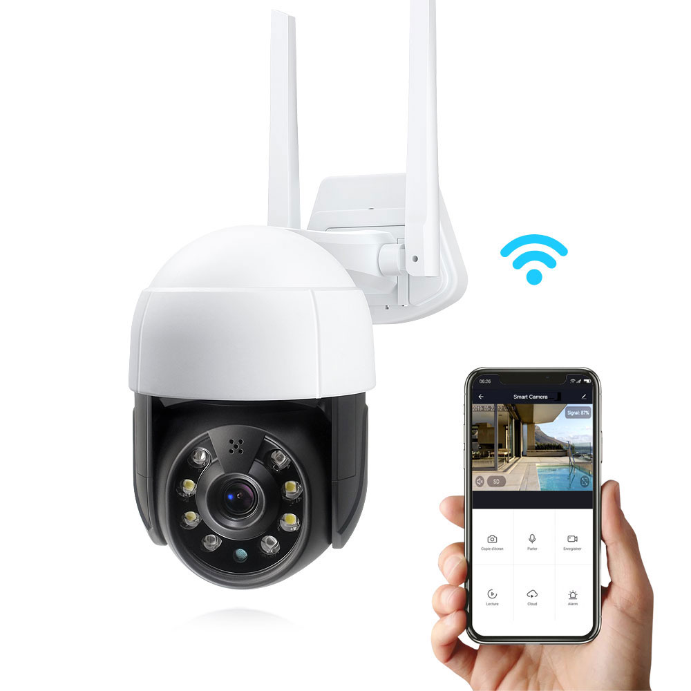 Смарт охранителна камера No brand PST-C18B-5MP, 5.0Mp, PTZ, Външен монтаж, Wi-Fi, Tuya Smart, Бял - 91028 D-91028 8 Смарт охранителна камера No brand PST-C18B-5MP, 5.0Mp, PTZ, Външен монтаж, Wi-Fi, Tuya Smart, Бял - 91028 - Image 6