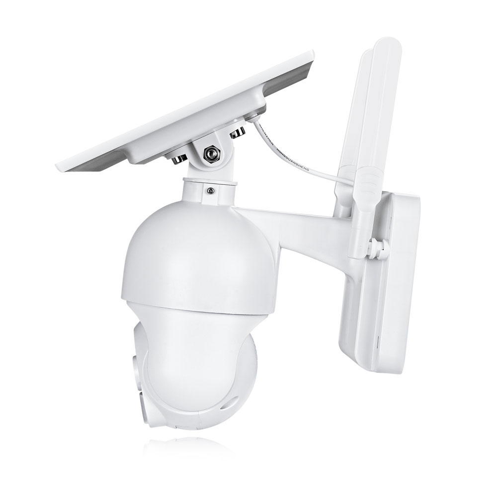 Смарт охранителна камера No brand PST-S20-4GT 2.0Mp, PTZ, 4G, Соларен панел, Външен монтаж, Tuya Smart, Бял - 91034 D-91034 6 Смарт охранителна камера No brand PST-S20-4GT 2.0Mp, PTZ, 4G, Соларен панел, Външен монтаж, Tuya Smart, Бял - 91034 - Image 5