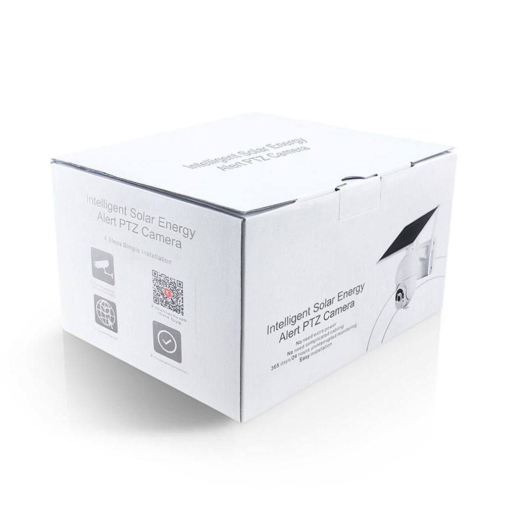 Смарт охранителна камера No brand PST-S20-4GT 2.0Mp, PTZ, 4G, Соларен панел, Външен монтаж, Tuya Smart, Бял - 91034 D-91034 10 Смарт охранителна камера No brand PST-S20-4GT 2.0Mp, PTZ, 4G, Соларен панел, Външен монтаж, Tuya Smart, Бял - 91034 - Image 9