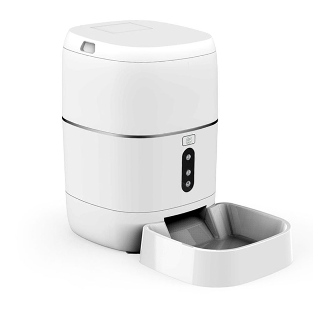 Смарт хранилка No brand PST-FD-BL3, За домашни любимци, Wi-Fi, Tuya Smart, Бял - 91040 D-91040 4 Смарт хранилка No brand PST-FD-BL3, За домашни любимци, Wi-Fi, Tuya Smart, Бял - 91040 - Image 3