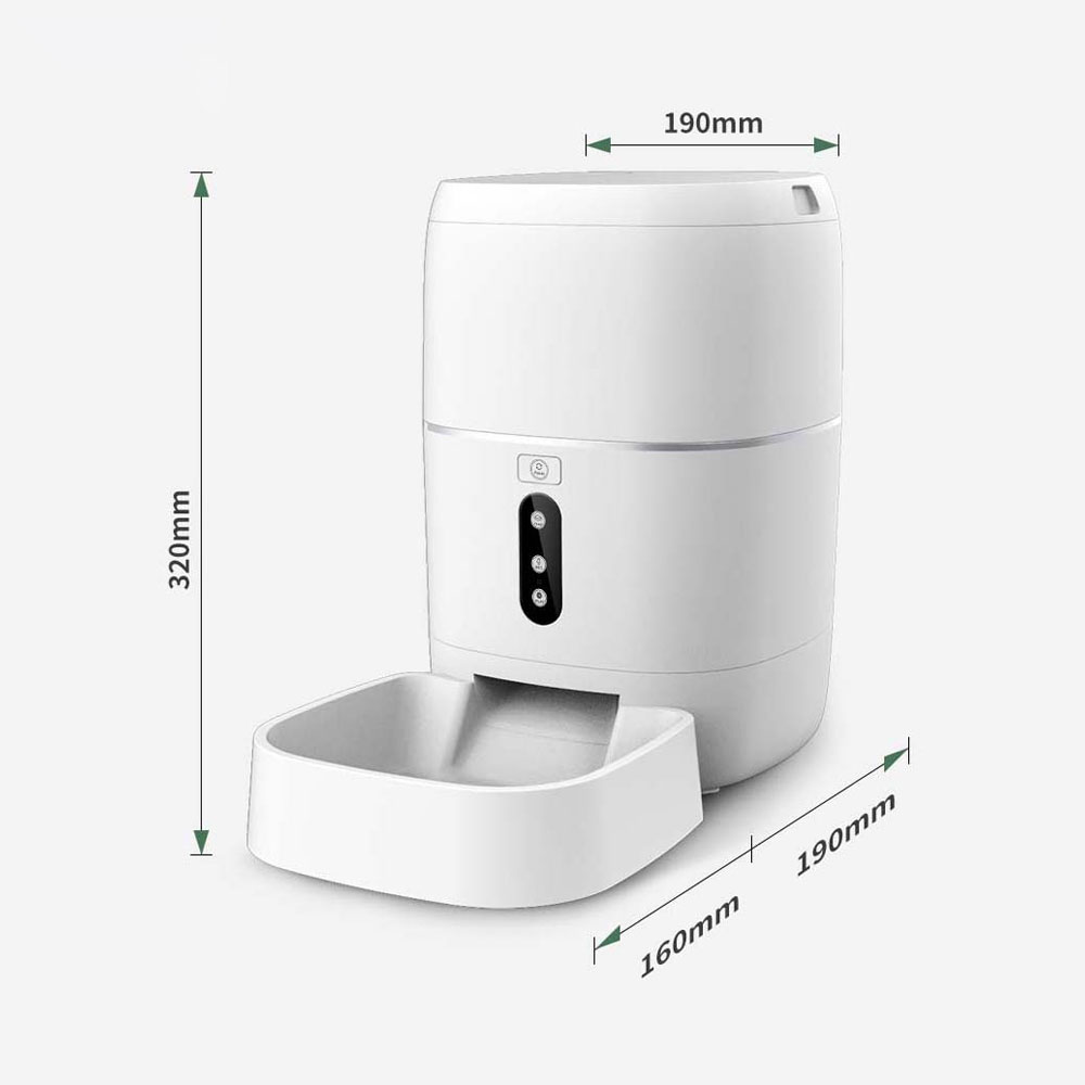 Смарт хранилка No brand PST-FD-BL3, За домашни любимци, Wi-Fi, Tuya Smart, Бял - 91040 D-91040 7 Смарт хранилка No brand PST-FD-BL3, За домашни любимци, Wi-Fi, Tuya Smart, Бял - 91040 - Image 6