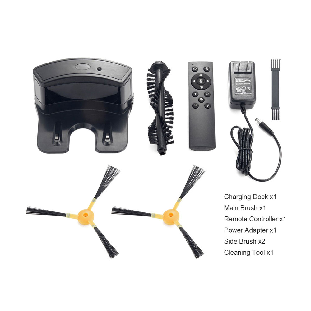 Робот прахосмукачка No brand PST-A3-C, Wi-Fi, Tuya Smart, Бял - 91042 D-91042 9 Робот прахосмукачка No brand PST-A3-C, Wi-Fi, Tuya Smart, Бял - 91042 - Image 7