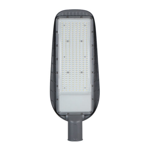 LED УЛИЧНА ЛАМПА 200W 220-240V 100LM/W IP65 75×135° 6000K СИВО ТЯЛО