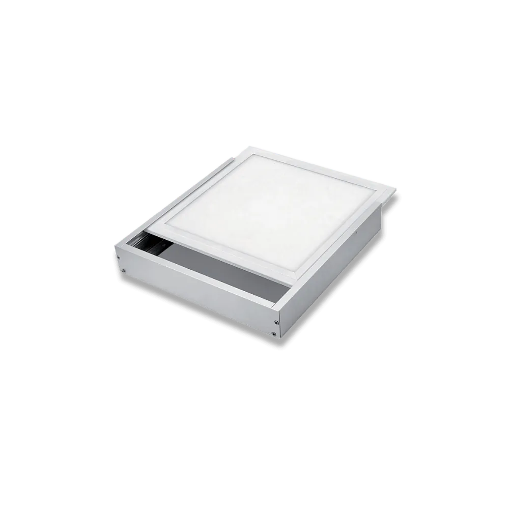 РАМКА ЗА ОТКРИТ МОНТАЖ LED ПАНЕЛ 295X1195MM БЯЛА