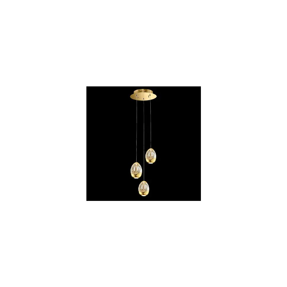 GOLDEN EGG LED ПЕНДЕЛ 14.4W 3000K, ЗЛАТО