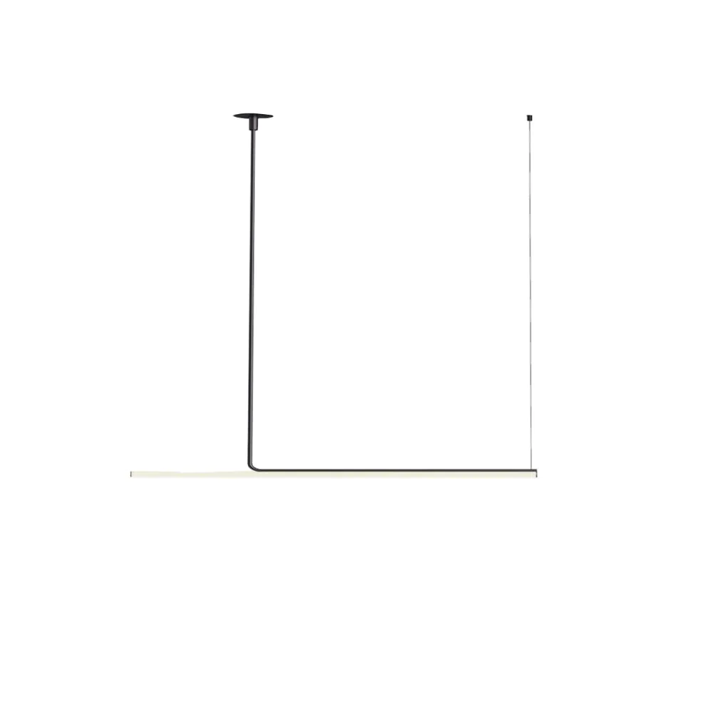 JULIO LED ПЕНДЕЛ 38W 4000K 1000MM, ЧЕРЕН