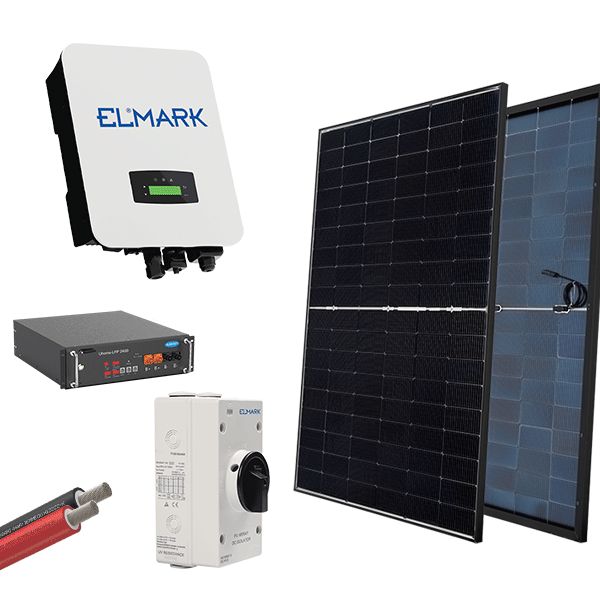 ХИБР. СИСТЕМА 1Р/3KW 430W ПАНЕЛИ С БАТЕРИЯ