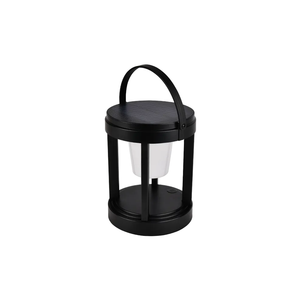СОЛАРЕН ГРАДИНСКИ ОСВЕТИТЕЛ 3W IP44, ЧЕРЕН