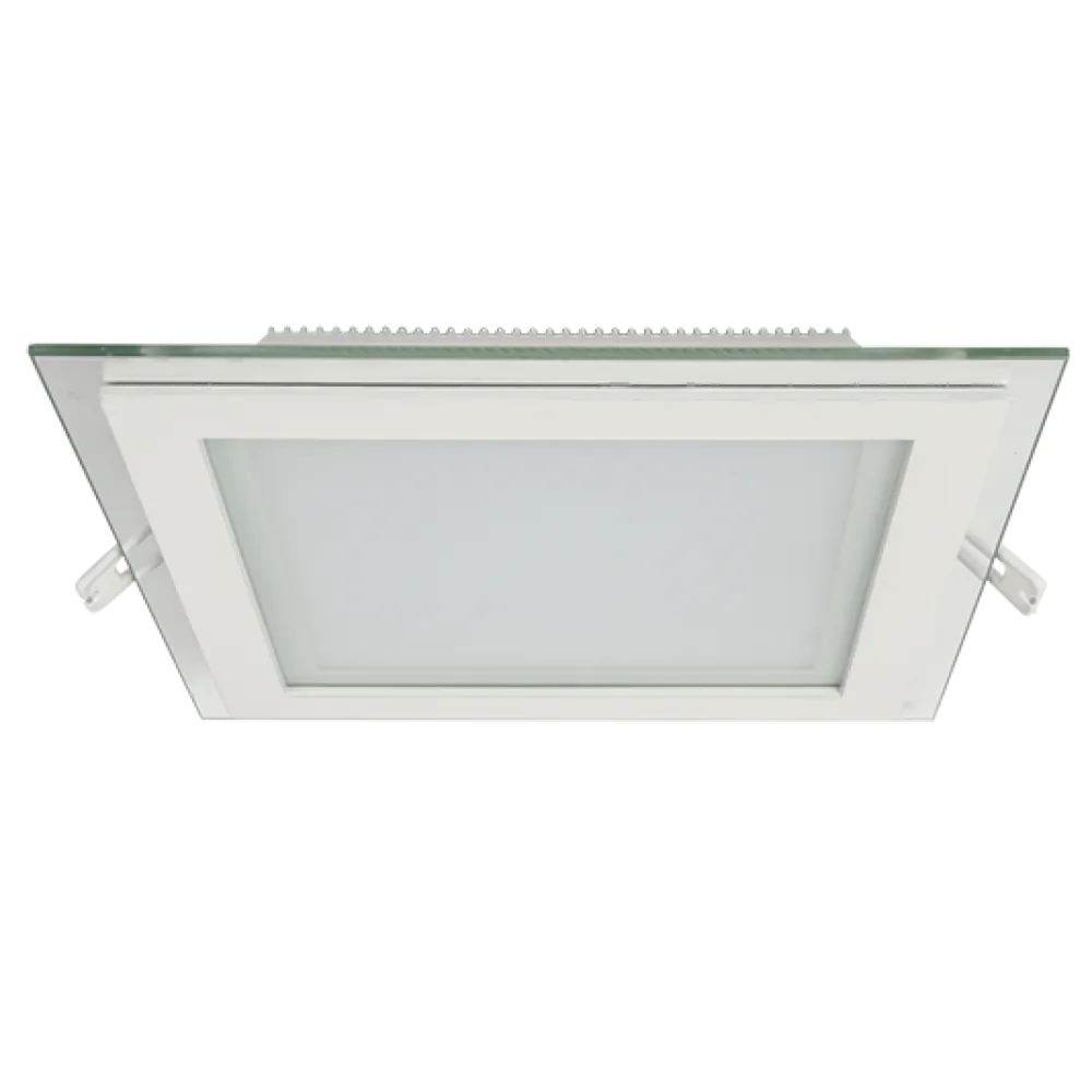 LED ПАНЕЛ КВАДРАТ СТЪКЛО 18W 2700-3000K 180X180