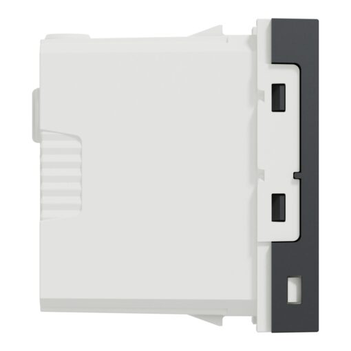 NU301654 USB розетка тип A+C едномодулен 12W антрацит New Unica - Image 4