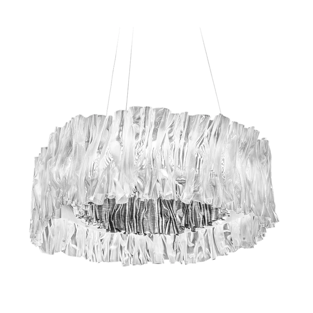 SLAMP ПЕНДЕЛ ACCORDEON M 52W LED 2700K СРЕБРО