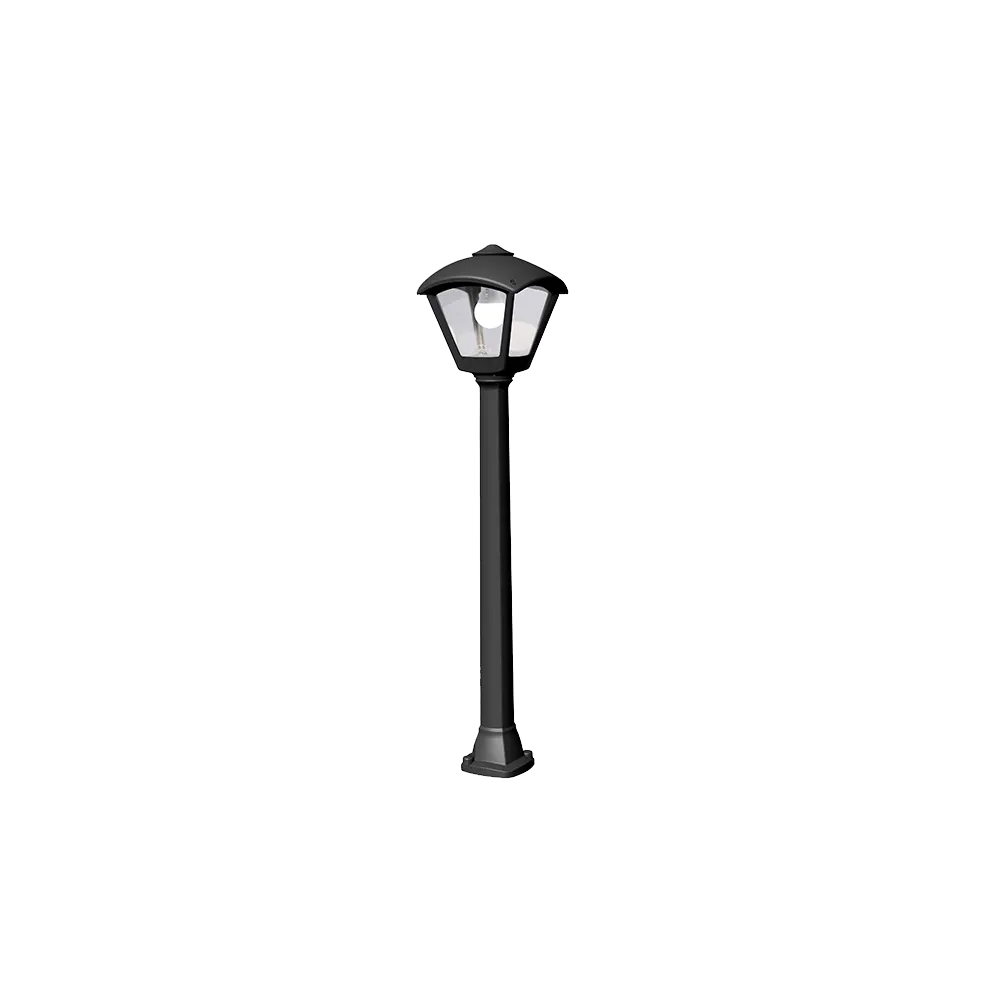 DARIO 250 LED ГРАДИНСКИ СТЪЛБ 8.5W CCT IP55 ЧЕРЕН