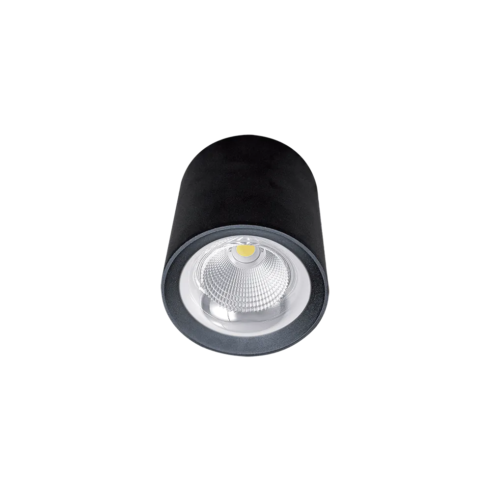 FLCOM LED ЛУНА OM 10W 230V 4000K 60° ЧЕРНА ELM-92DL044S2/GDBL
