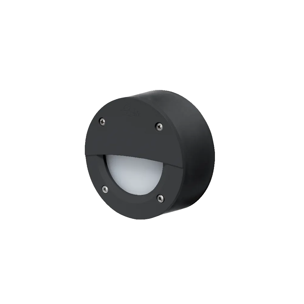 EXTRALETI 100REL LED АПЛИК OM 3W CCT IP66 ЧЕРЕН