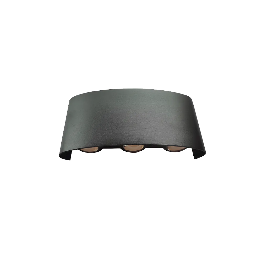 LED АПЛИК 6X1W 4000K IP54 ЧЕРЕН