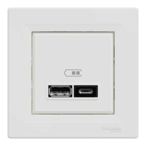 EPH2700321 Usb зарядно A+C бялo Asfora - Image 3