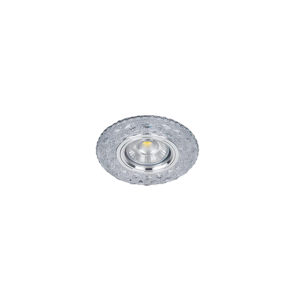 CR-774/CL ЛУНА ЗА ВГР. MR16+LED 3W/4000K КРЪГЛА