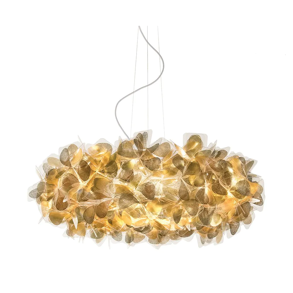 SLAMP ПЕНДЕЛ CLIZIA L 4X12W E27 ЗЛАТО