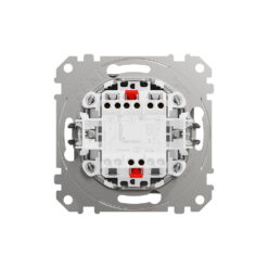 SDD113102 Двуполюсен ключ Sedna Design & Elements, 10А 250V, алуминий, безвинтово свързване SE-SDD113102