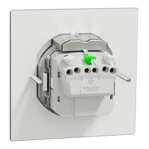 INS52100 Контакт XS за подов монтаж IP44 метален New Unica квадратен - Image 3