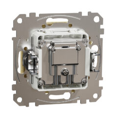 SDD180471S Sedna Design & Elements - TV/SAT Розетка 4db/1db, крайна, бреза SE-SDD180471S