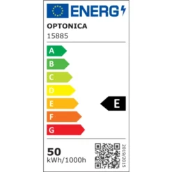 LED SMD ПРОЖЕКТОР ЧЕРЕН 50W 100lm/W AC180-265V 90° IP65 3000K – 70cm КАБЕЛ OP-15885