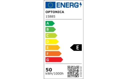 LED SMD ПРОЖЕКТОР ЧЕРЕН 50W 100lm/W AC180-265V 90° IP65 3000K – 70cm КАБЕЛ - Image 2