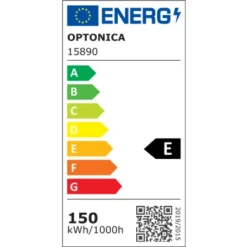 LED SMD ПРОЖЕКТОР ЧЕРЕН 150W 100lm/W AC180-265V 90° IP65 4000K – 100cm КАБЕЛ OP-15890
