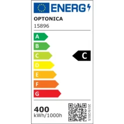 LED SMD ПРОЖЕКТОР ЧЕРЕН 400W 140lm/W AC180-265V 90° IP65 4000K – 100cm КАБЕЛ OP-15896