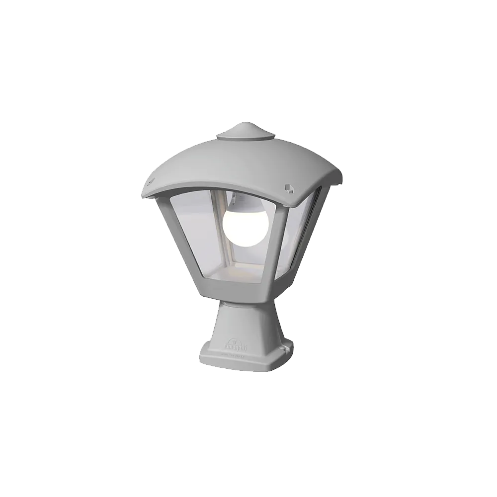 DARIO 250 ГРАДИНСКИ СТЪЛБ 1XE27 IP55 СИВ