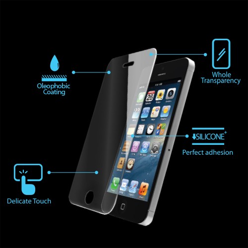 Стъклен протектор No brand, за iPhone 6 Plus, 0.4 mm, Прозрачен - 52052