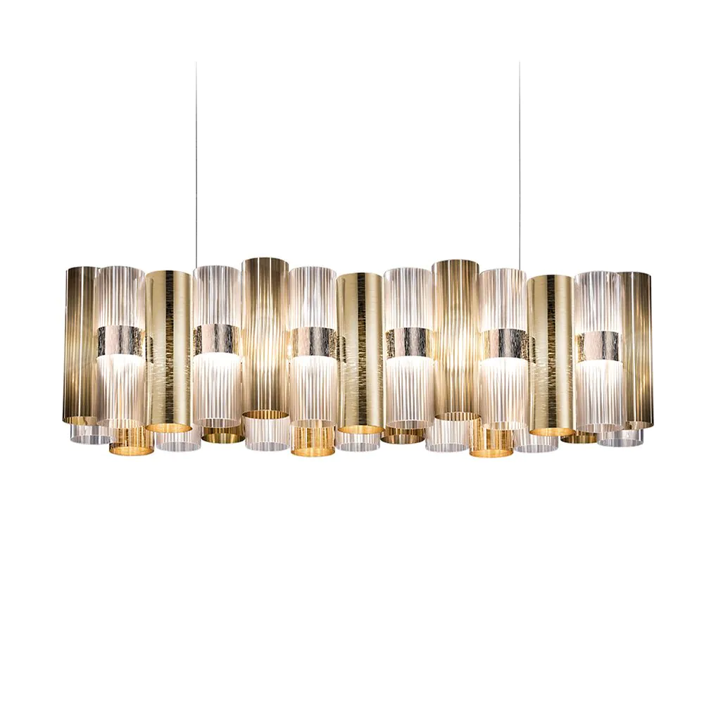SLAMP ПЕНДЕЛ LA LOLLO 70W LED 2700K ЗЛАТО